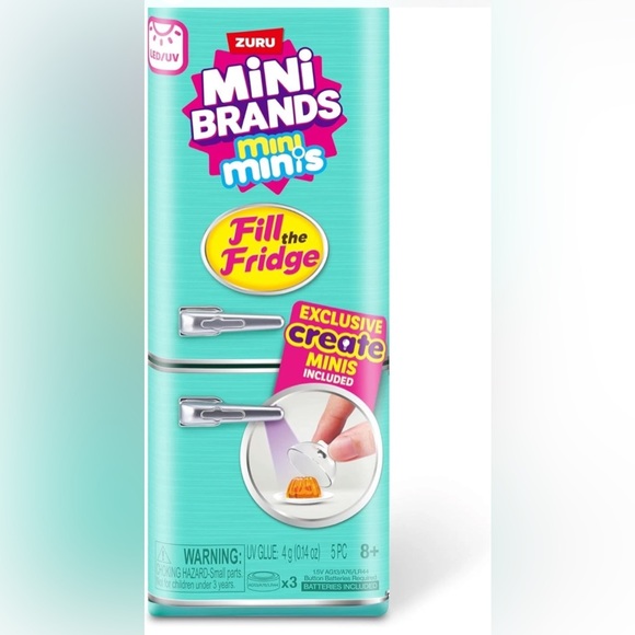 Zuru Other - 🌀ZURU MINI BRANDS FILL THE FRIDGE PLAYSET -  BRAND NEW